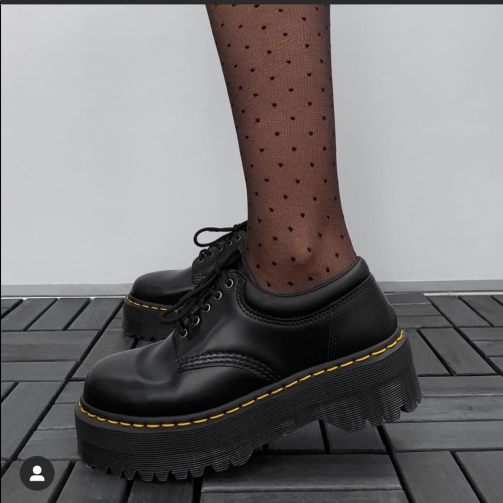 New In Box Dr Martens 8053 Quad Leather Platform
